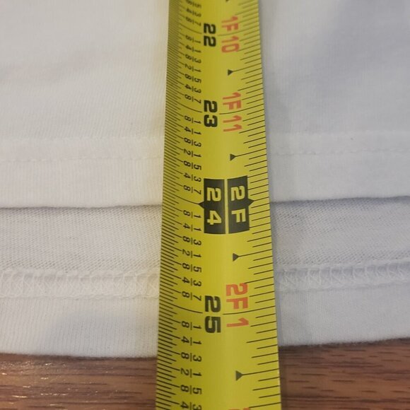 DISNEY LILO & STITCH Youth XL Size 14/16 White Shirt Spray Paint Graphic - Picture 8 of 9